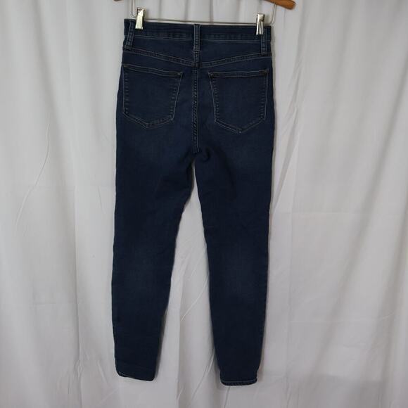 J Crew Jeans 5 Pocket High Rise Skinny Jeans Blue Size 26 - Picture 7 of 9